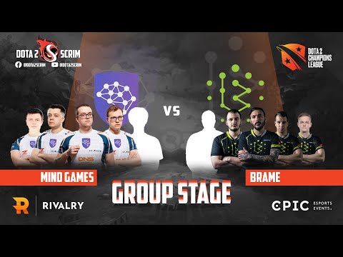 Mind Games vs Brame - Winline Dota 2 Champions League S7 - Group Stage - B03