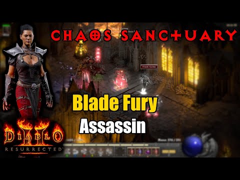 Blade Fury Assassin Chaos Sanctuary on Hell - Diablo 2 Resurrected