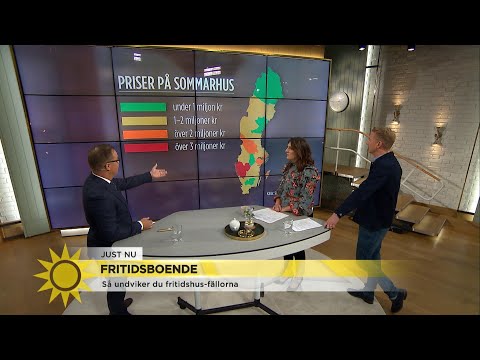 Expertens tips: så undviker du fällorna när du ska köpa sommarhus - Nyhetsmorgon (TV4)