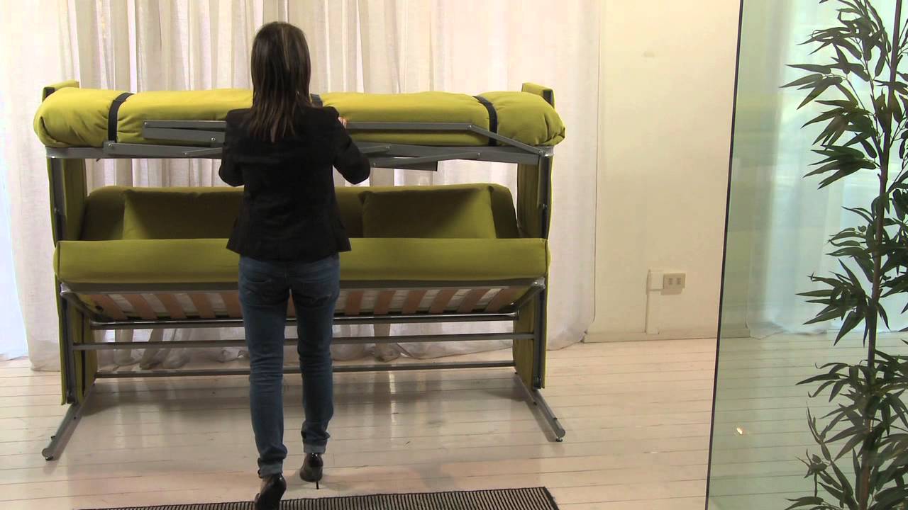 Transformable sofa with bunk bed: Doc by Clei