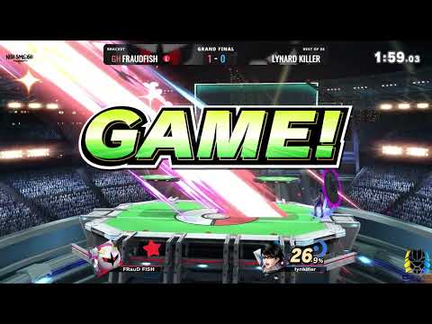 NBH Smash Weekly 42 Grand Finals - Fraudfish (Meta Knight) vs Lynard Killer (Bayonetta)