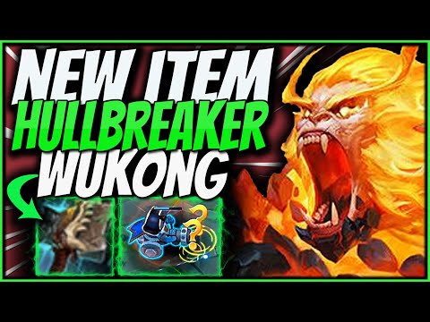The NEW Item HULLBREAKER Makes Split Pushing FREELO! | Hullbreaker Wukong Top - League of Legends