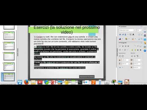 IMPARARE LA SHELL-  SOLUZIONE ESERCIZI CICLO FOR