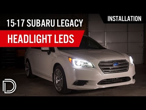How to Install 2015-2019 Subaru Legacy Headlight LEDs | Diode Dynamics