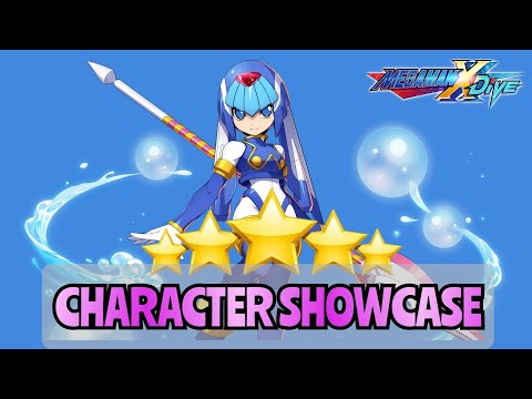 MEGA MAN X DIVE MOBILE | LEVIATHAN 5* CHARACTER SHOWCASE