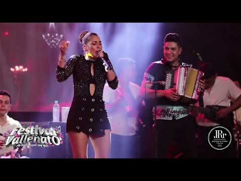Karen Lizarazo Dìa 3 Festival vallenato JRr Valledupar