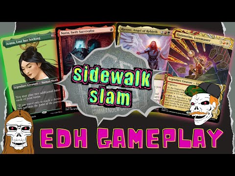 CCO's SideWalk Slam 2 - THE MOST FUN MTG Commander Gameplay | EDH