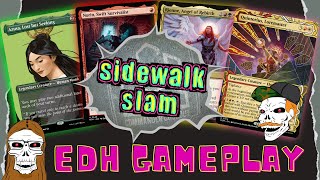 CCO's SideWalk Slam 2 - THE MOST FUN MTG Commander Gameplay | EDH