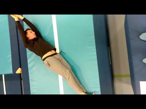 Oefening halve draai ringen