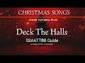 DECK THE HALLS _ SATB Guide /John Rutter