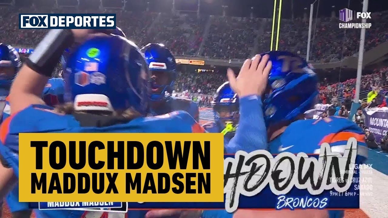 😳🏈 TOUCHDOWN MADDUX MADSEN | UNLV Rebels 0–7 Boise State Broncos | College Football 2025