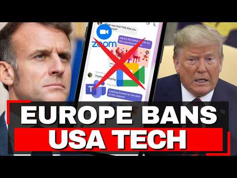 France BANS Zoom, Microsoft, Google - Europe DETOXIFIES From USA