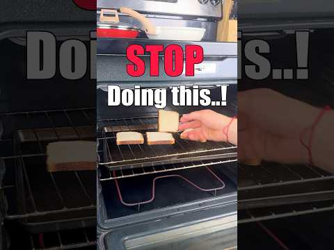 Toaster oven hack! 😱😍 #lifehack