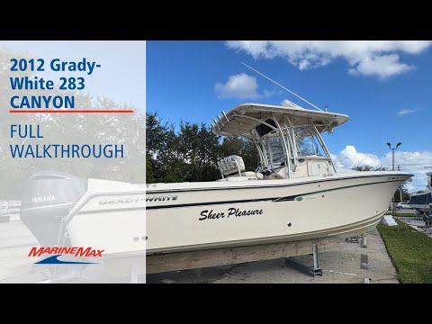 2012 Grady-white Canyon 283 Video
