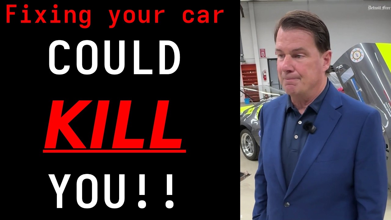 Ford CEO says you shouldn't repair your car because it risks loss of life 🤦 They want to kill repair