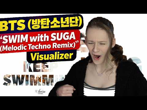 ARMY&hellip; THIS IS INSANE 😭 BTS &lsquo;SWIM with SUGA (Melodic Techno Remix)&rsquo; Reaction