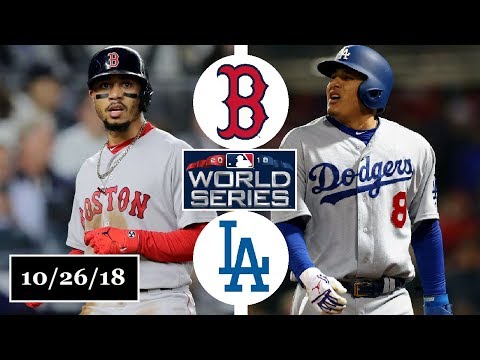 Boston Red Sox vs Los Angeles Dodgers Highlights || World Series Game 3 || October 26, 2018