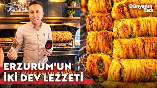 Meşhur Cağ Kebabı ve Kadayıf Dolması | Dünyanın Tadı