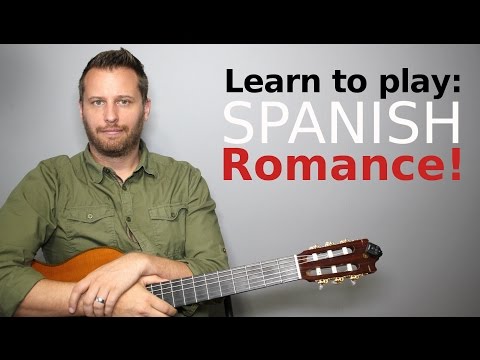 Spanish Romance - Guitar Tutorial with TAB!