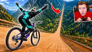 ANDEI DE BICICLETA sem freio no DESCENDERS! (Com Skorpion) 