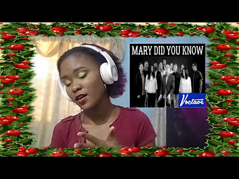 Mary,Did You Know- Voctave feat.Mark Lowry|| Reaction