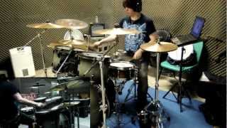 Carnifex - In Coalesce With Filth And Faith(Drum cover by Blaze