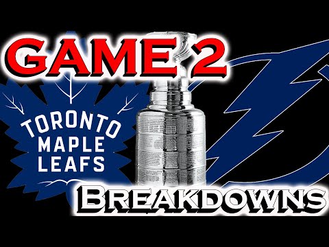 Toronto Maple Leafs Struck By the Tampa Bay Lightning in Game 2! NHL Playoffs 2022