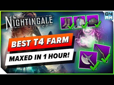 Nightingale BEST Tier 4 Essence Farm To MAX Upgrades in 1 HOUR!  Realms Rebuilt