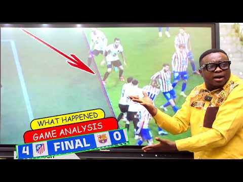 Pourquoi Barcelone a perdu le contrôle du match. Hors-jeu ou non, 4-0 Atlético, analyse du match,...