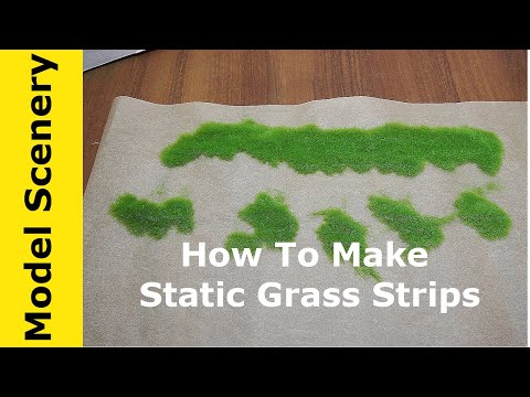 Using Static Grass  With StaticGrassKingTo Make Grass Tufts And Strips