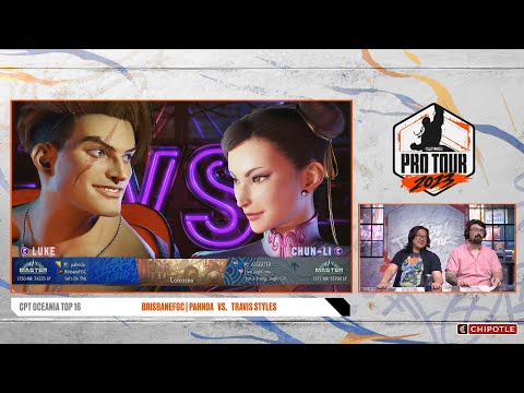 【CPT2023Oceania/SF6】👊Pahnda(Luke) VS Travis Styles(Chun Li) 🔥Winners Semifinals【Capcom Pro Tour2023】