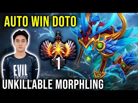 ABED Unkillable 10K MMR Morphling is Auto-Win. First time safelane.