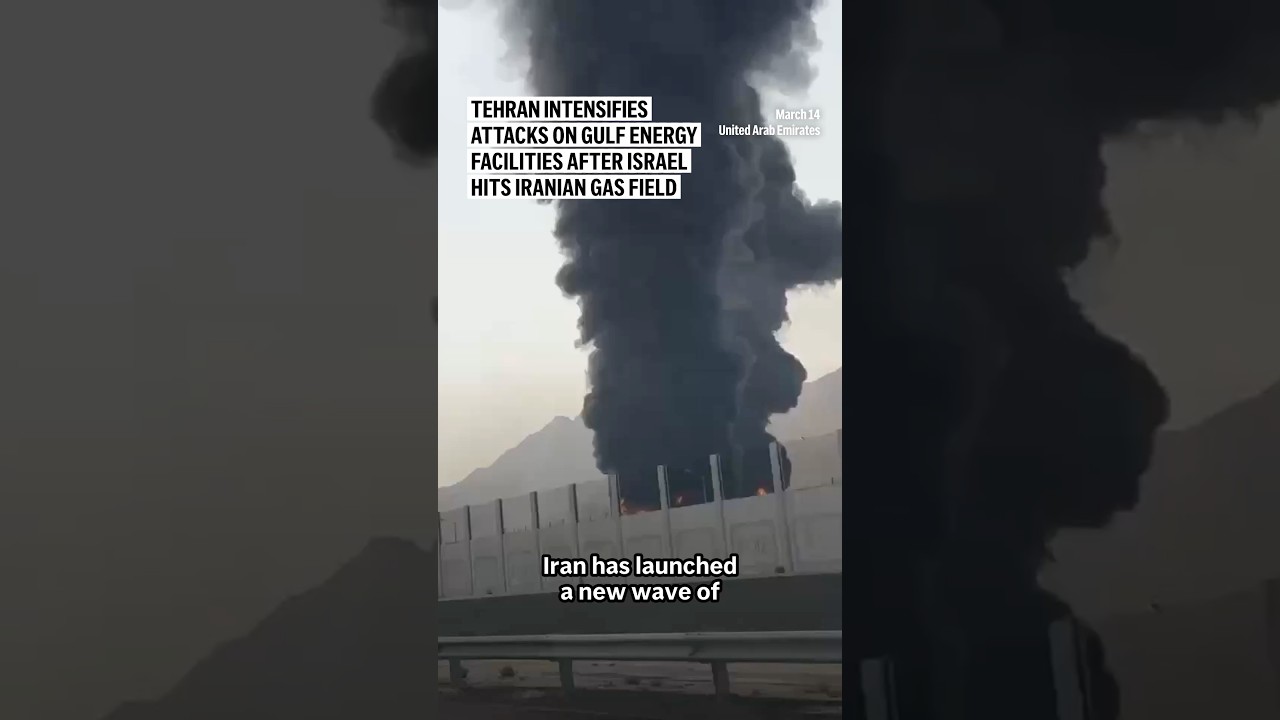 Video | Tehran intensifies attacks on Gulf energy facilities after Israel hits Iranian gas field