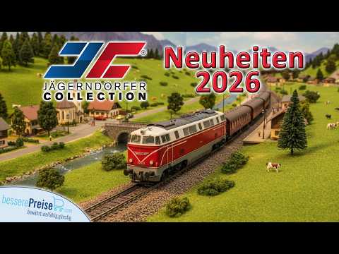 Jägerndorfer Modellbahn Neuheiten 2026 | Spur H0 und N