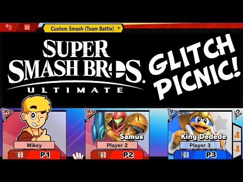 Super Smash Bros Ultimate Glitch Picnic | Smash Ultimate Glitches | MikeyTaylorGaming
