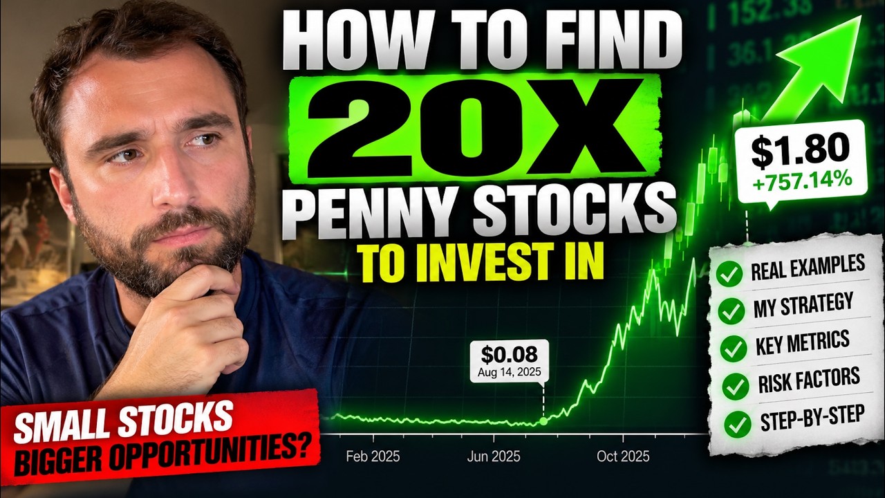 How to Find 20x Penny Stocks to Invest In