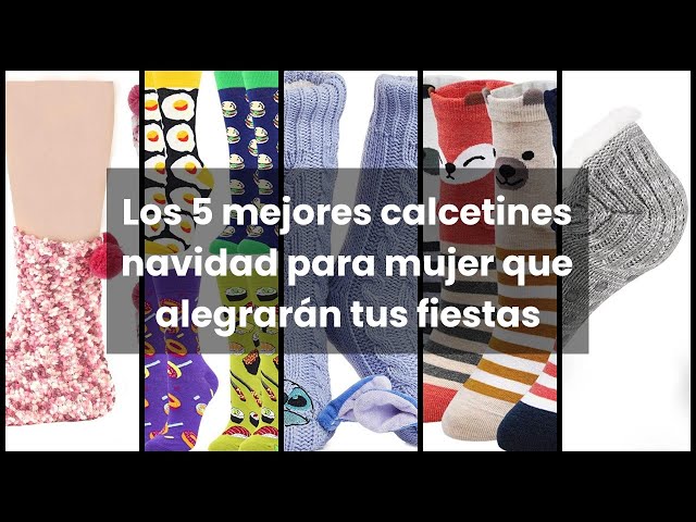 Vídeo relacionado con PUTUO Calcetines Navidad Divertidos para Mujer: Calcetines de Algodón de Animales Lindos para Mujer 5 Pares