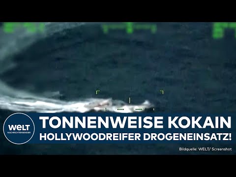 TONNENWEISE KOKAIN: Hollywoodreifer Drogen-Einsatz! Mexikos Küstenwache kapert Schmugglerboote