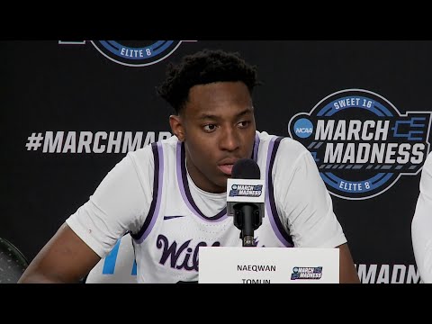 Kansas State Basketball | Nowell & Tomlin speak from the podium after Elite Eight loss
