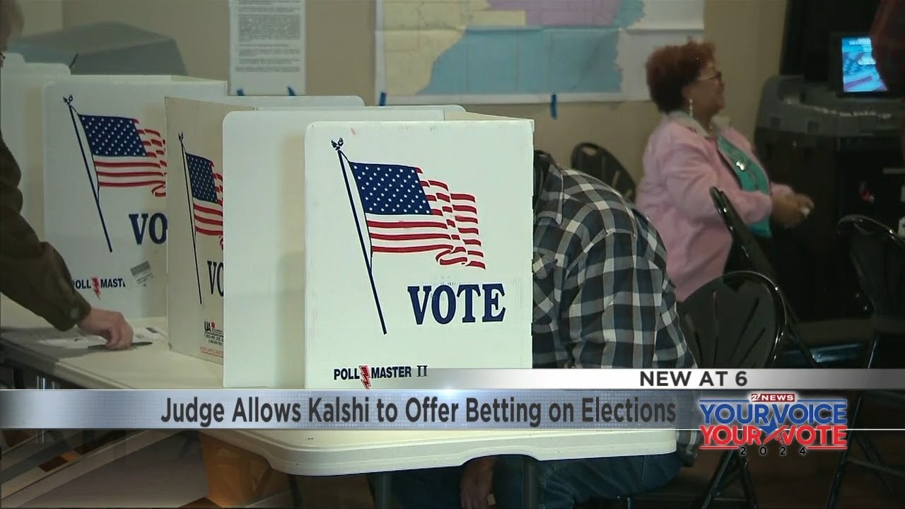 Judge allows Kalshi to offer betting on elections