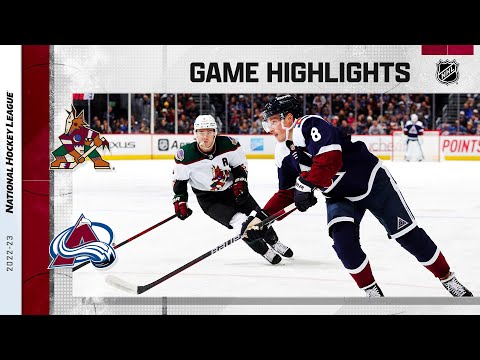 Coyotes @ Avalanche 3/24 | NHL Highlights 2023