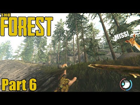 The Forest - Survival - Deer Hunting at the Sinkhole (Part 6)