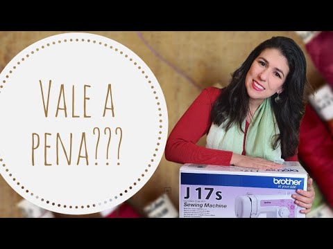 Siuvimo Mašina - Brother J17s Elektromechaninė video