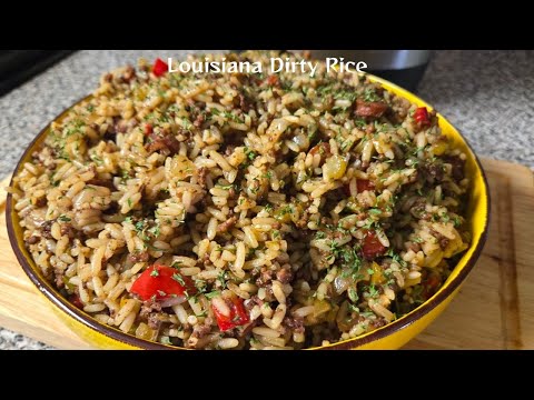“STOP Sleeping On Dirty Rice… This Louisiana Classic HITS DIFFERENT 🤯🔥”