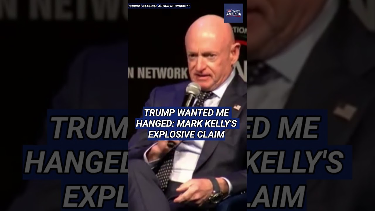 TRUMP WANTED ME HANGED: MARK KELLY DROPS SENSATIONAL CLAIM, BIGGEST ALLEGATION ON TRUMP YET!