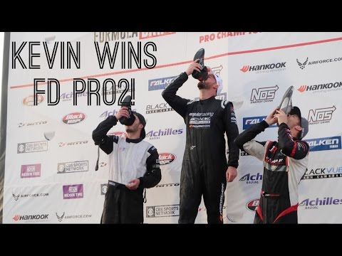 Kevin Lawrence wins Formula Drift Pro2 round 1!
