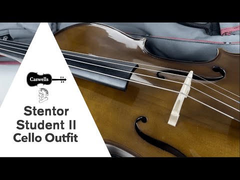 Stentor 1108-3/4 | Student II Cello Outfit, 3/4 Size. New with Full Warranty! image 2