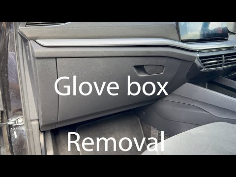 Glove Box Removal Skoda Octavia MK4 2020-2024