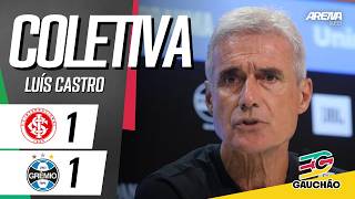 COLETIVA LUÍS CASTRO | AO VIVO | Internacional x Grêmio - Final Gaúchão 2026