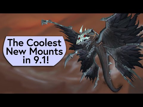 Coolest New 9.1 Mounts - Unique New Mount Models!